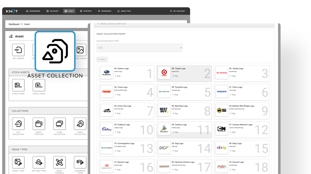 Asset and Content Collections