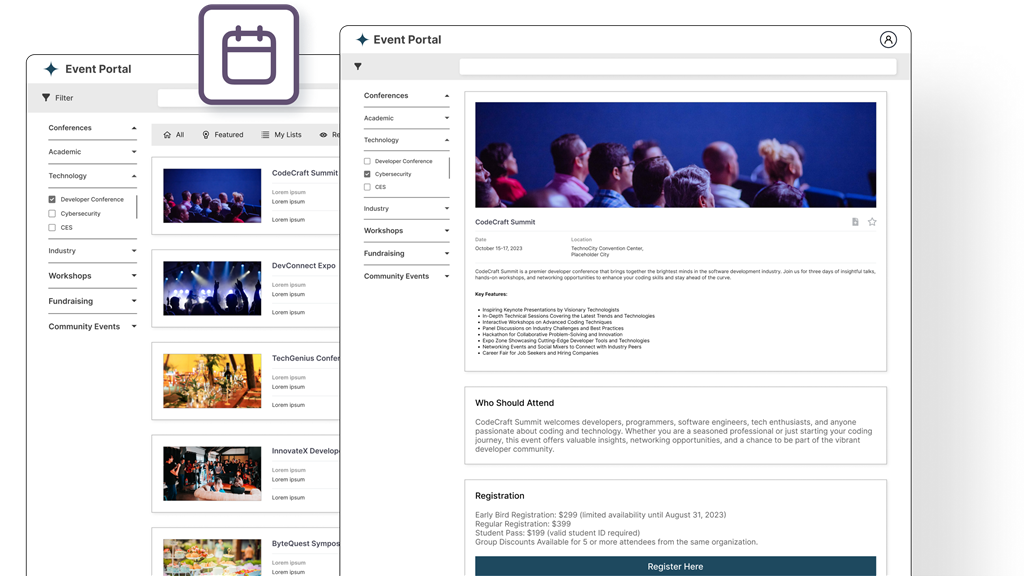 Events Portal