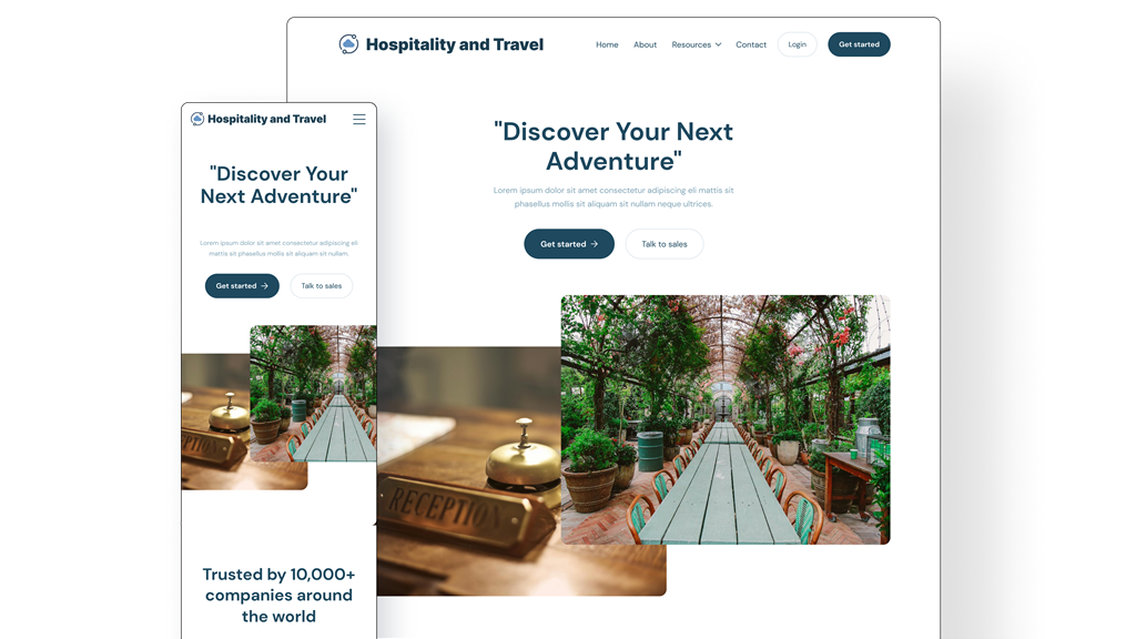 Sites for Hospitality and Travel