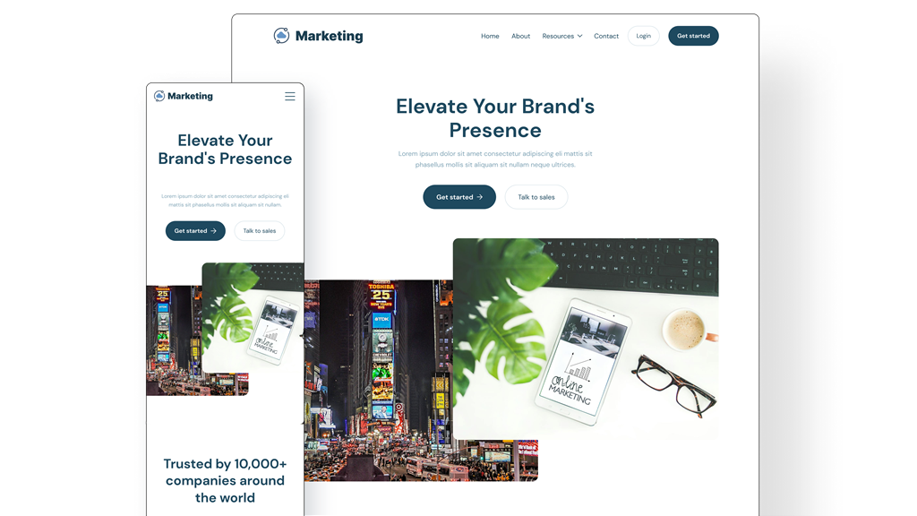 Sites for Marketing